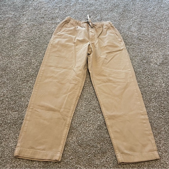NWT Wax London Kurt Trouser twill beige‎ 30 classic casual travel preppy - Picture 2 of 8